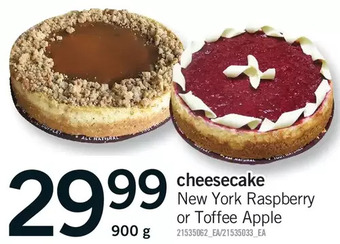 Fortinos Cheesecake offer
