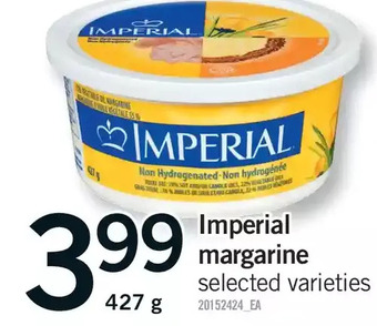 Fortinos Imperial margarine offer