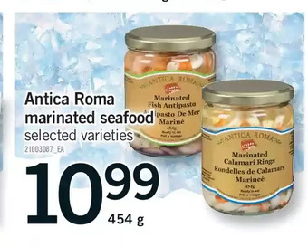 Fortinos Antica roma marinated seafood offer