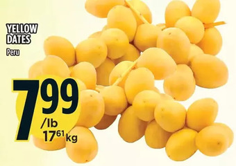 Marché Adonis Yellow dates offer