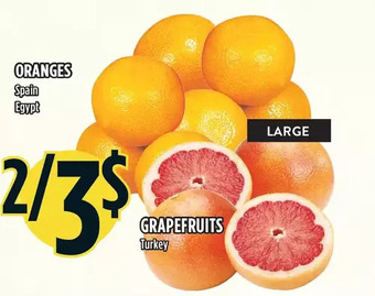 Marché Adonis Oranges | grapefruits offer