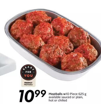 Sobeys Meatballs offer