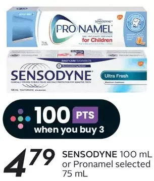 Sobeys Sensodyne or pronamel offer