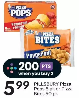 Sobeys Pillsbury pizza pops or pizza bites offer