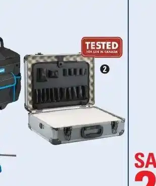 Canadian Tire Aluminum Case With Carry Strap offer