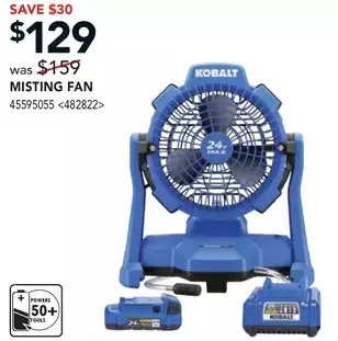 RONA Misting fan offer