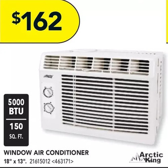 Lowe's Arctic king window air conditioner offer