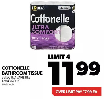 Real Canadian Superstore Cottonelle bathroom tissue offer