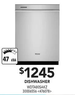 RONA Dishwasher offer