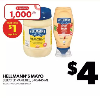 Real Canadian Superstore Hellmann's mayo offer
