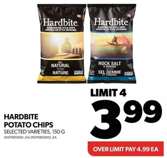 Real Canadian Superstore Hardbite potato chips offer