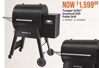 Cabela's Traeger grills ironwood 650 pellet grill offer