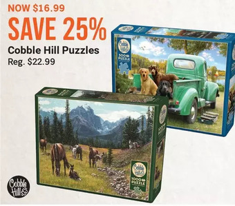 Cabela's Cobble hill puzzles offer