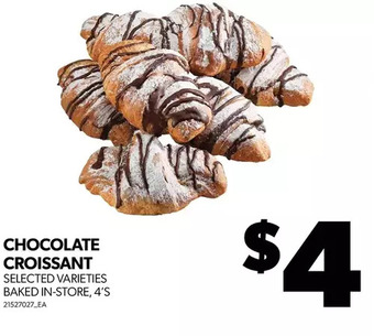 Real Canadian Superstore Chocolate croissant offer