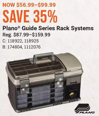 Cabela's Plano guide series rack systems offer