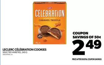 Real Canadian Superstore Leclerc célébration cookies offer