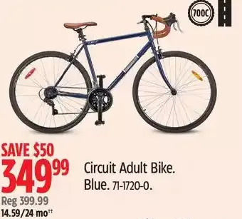 Canadian Tire Circuit adult bike offer
