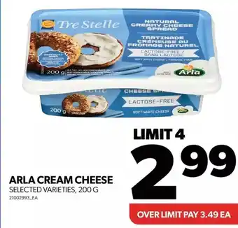 Real Canadian Superstore Arla cream cheese offer