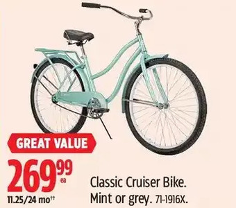 Canadian Tire Classic cruiser bike offer