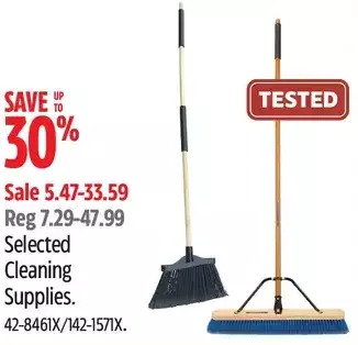 Canadian Tire Cleaning supplies offer