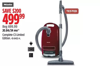 Canadian Tire Miele complete c3 limited edition. offer