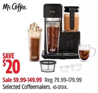 Canadian Tire Mr. coffee coffeemakers offer