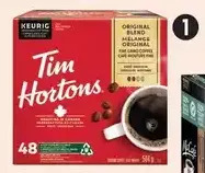 Canadian Tire Tim hortons k-cup pods, 48-ct. offer