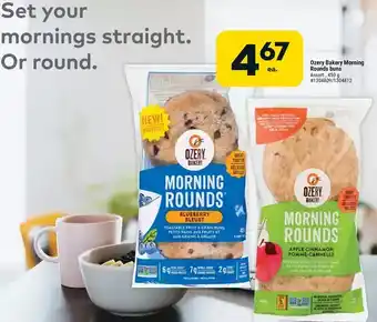 Giant Tiger Ozery bakery morning round buns 450g offer