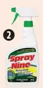 Canadian Tire Spray nine cleaner/degreaser offer