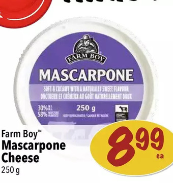 Farm Boy Farm boy mascarpone cheese offer