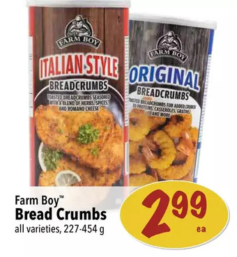 Farm Boy Farm boy bread crumbs offer