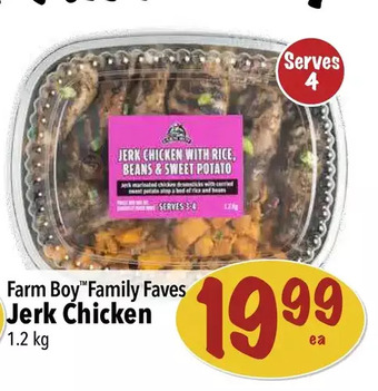 Farm Boy Farm boy family faves jerk chicken offer