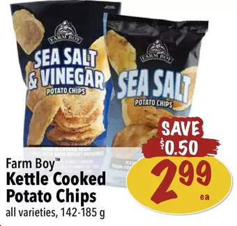 Farm boy kettle cooked potato chips