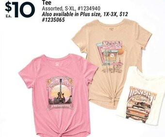 Giant Tiger Tee Assorted, S-XL, #1234940 offer
