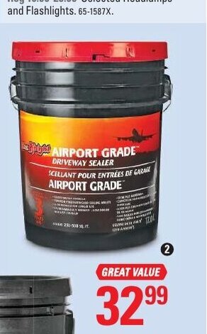 Canadian Tire Airport Grade Driveway Sealer offer