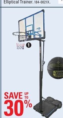 Canadian Tire Selected Basketball Systems offer