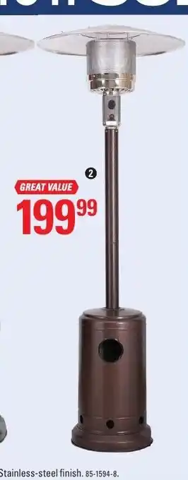 Canadian Tire Gas Patip Heater. Powder-Coated Steel offer