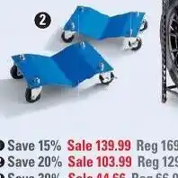 Canadian Tire Wheeled Dolly Pair offer