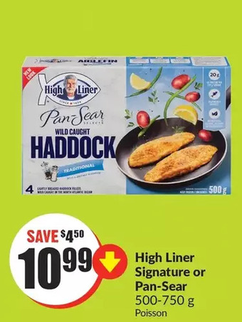 FreshCo High liner signature or pan-sear offer