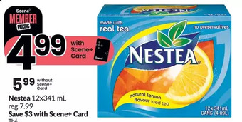FreshCo Nestea 12 x 341ml offer