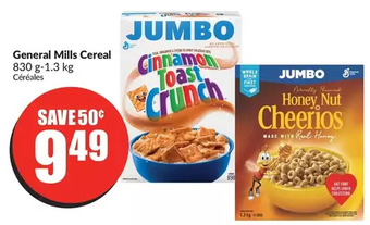 FreshCo General mills cereal 830g offer