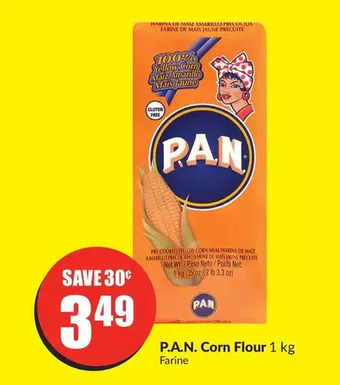 FreshCo P.a.n. corn flour offer