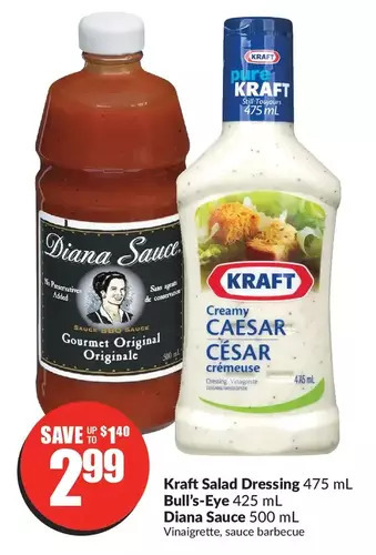 FreshCo Kraft salad dressing 475 ml offer