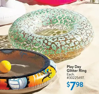 Walmart Play day glitter ring offer