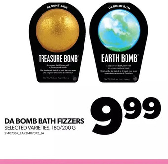 Real Canadian Superstore Da bomb bath fizzers offer