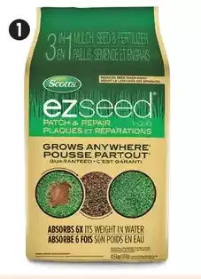 Canadian Tire Scotts turf builder ez seed, 4.5kg offer