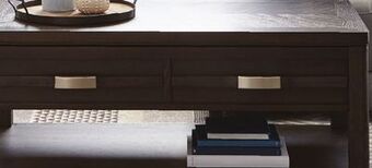 Leon's Manila lift-top coffee table - grey offer