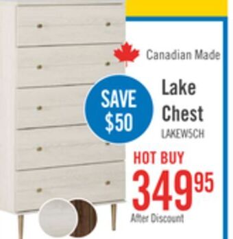 The Brick Lake chest - white offer