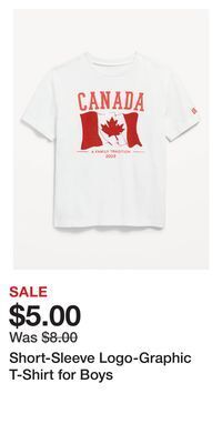 Old Navy Short-sleeve logo-graphic t-shirt for boys offer