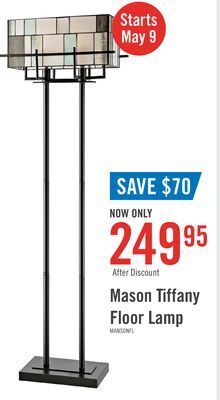 The Brick Manson floor lamp offer